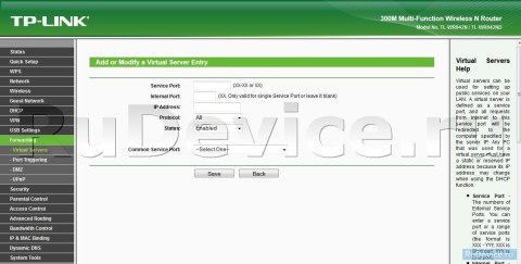Переадресация/проброс портов на роутере TP-Link TL-WR842ND Переадресация/проброс портов на роутере TP-Link TL-WR842ND